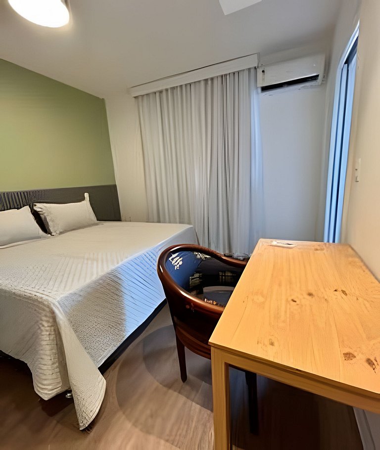 Apartamento duplex com vista privilegiada, piscina, vaga de
