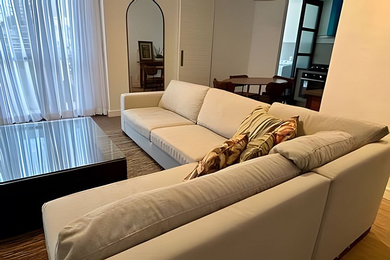 Apartamento duplex com vista privilegiada, piscina, vaga de