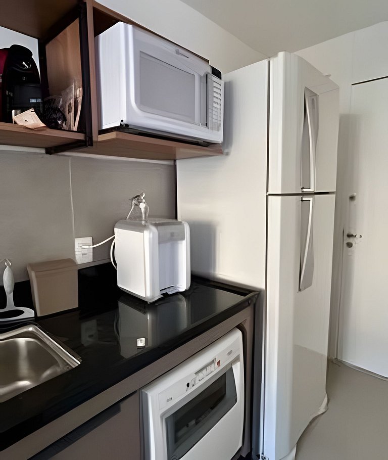 Apartamento duplex com vista privilegiada, piscina, vaga de
