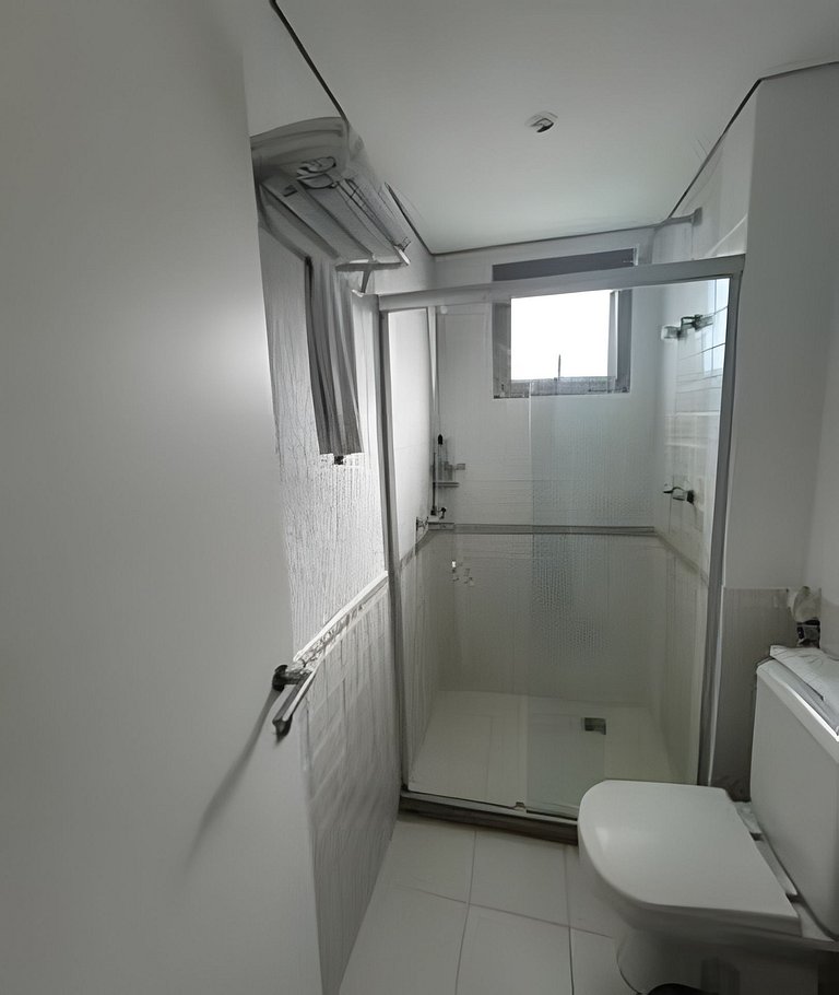 Praticidade e conforto com piscina, sauna e segurança 24 hor