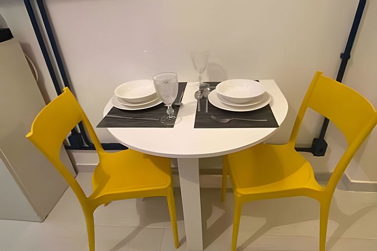 Studio Pé na Areia em Copacabana