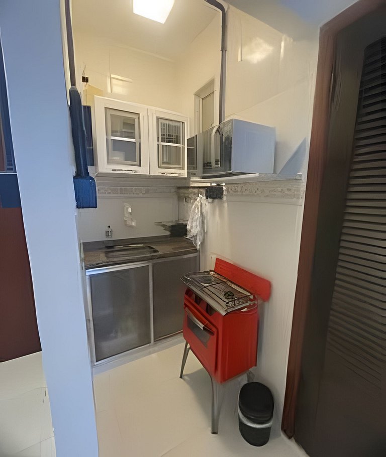 Studio Pé na Areia em Copacabana