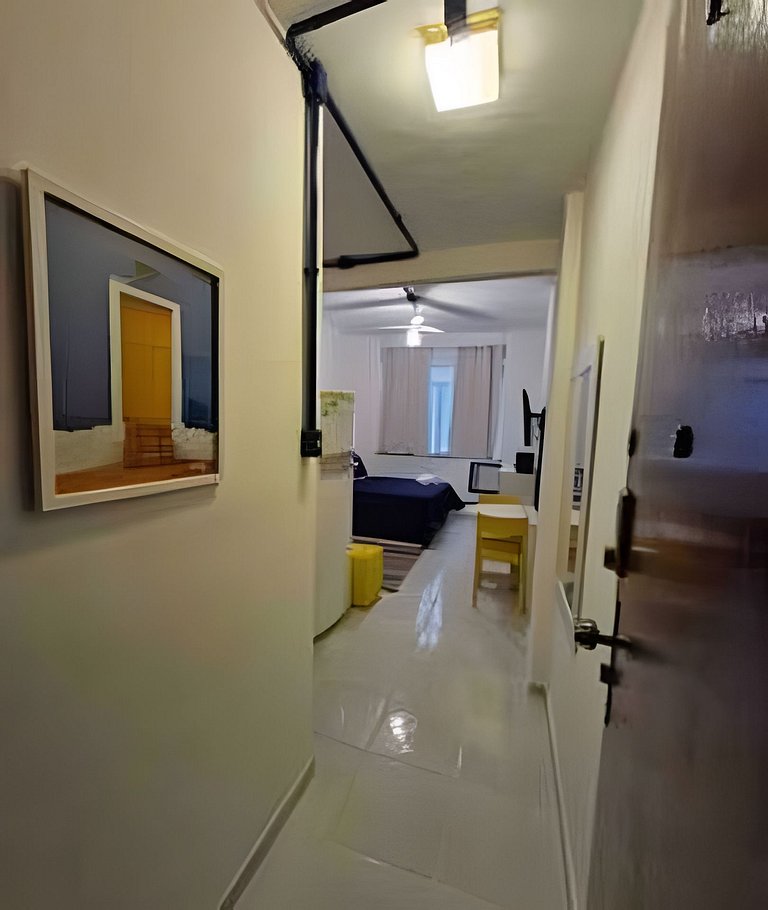 Studio Pé na Areia em Copacabana