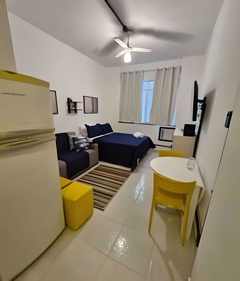 Studio Pé na Areia em Copacabana