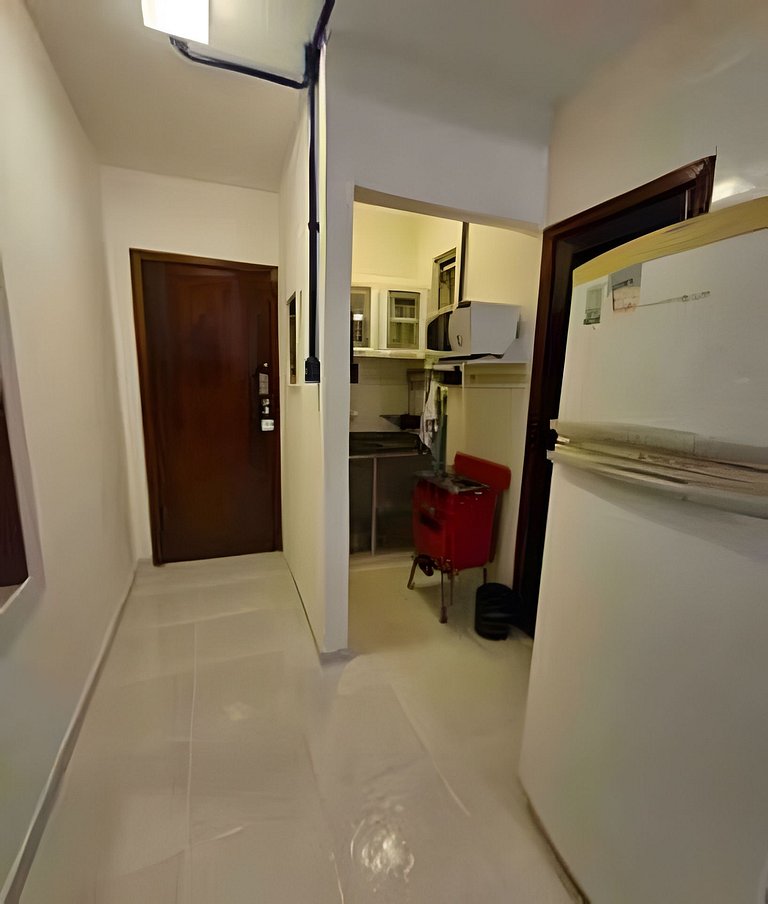Studio Pé na Areia em Copacabana
