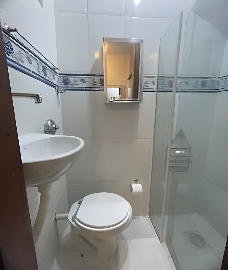Studio Pé na Areia em Copacabana
