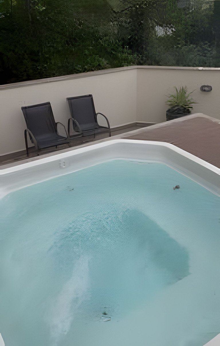 Conforto, hidromassagem e tranquilidade em um só lugar