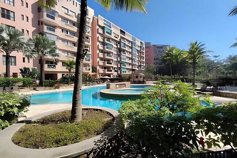 Pé na Praia, Conforto, Vista Mar e Lazer Completo