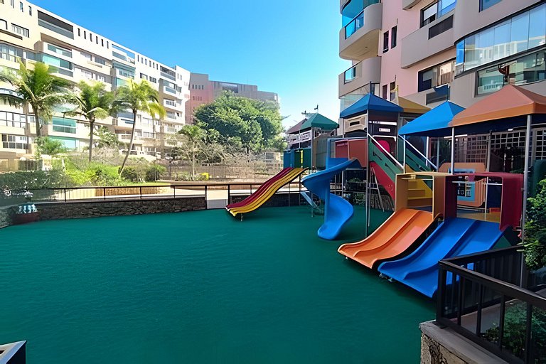 Pé na Praia, Conforto, Vista Mar e Lazer Completo