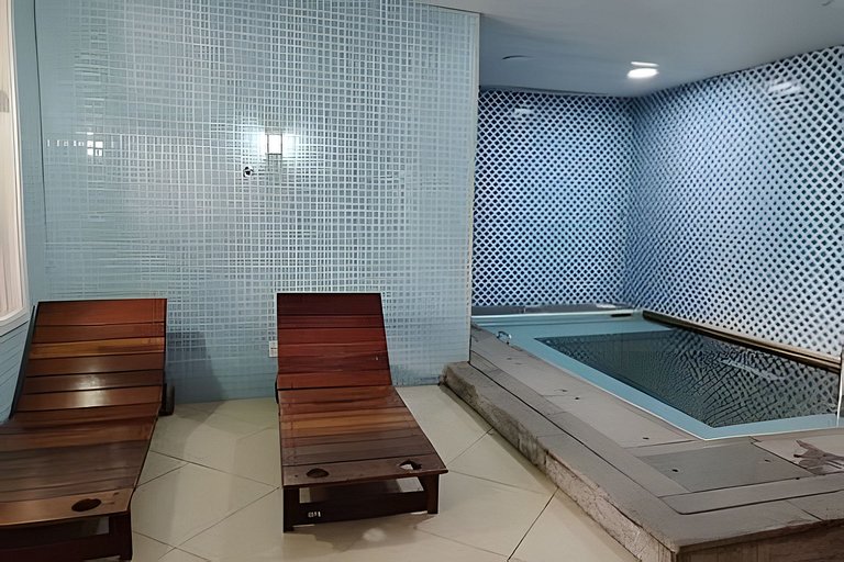Pé na Praia, Conforto, Vista Mar e Lazer Completo