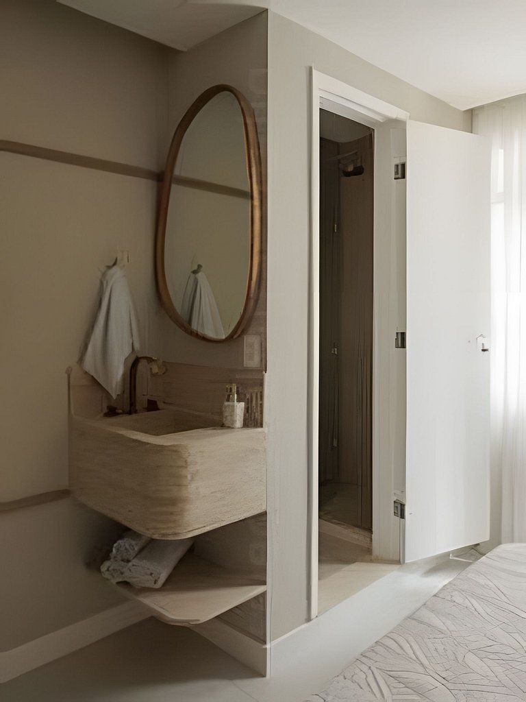 Elegante e Sofisticado, duas suítes, piscina