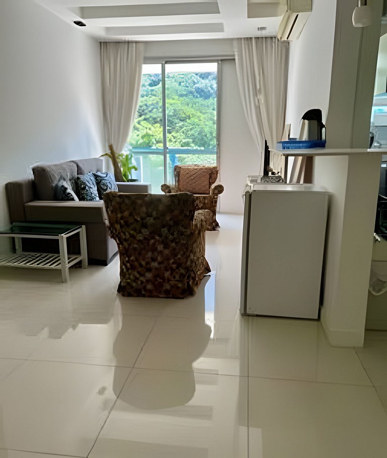 Apartamento de 2 quartos com vista para o Cristo