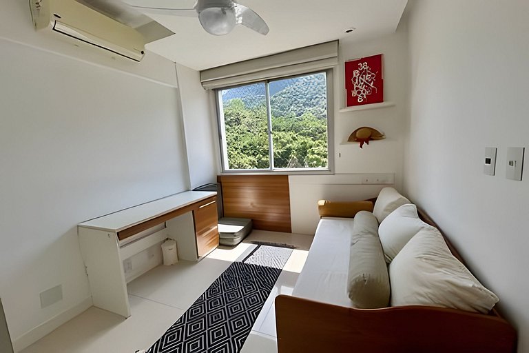 Apartamento de 2 quartos com vista para o Cristo