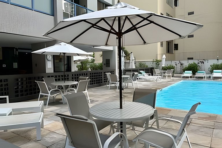 Apartamento de 2 quartos com vista para o Cristo