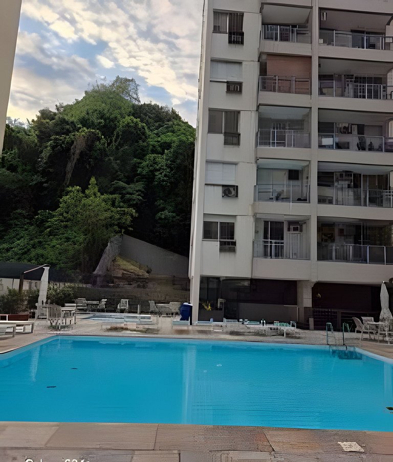 Apartamento de 2 quartos com vista para o Cristo