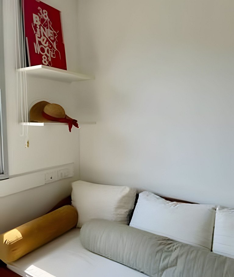 Apartamento de 2 quartos com vista para o Cristo