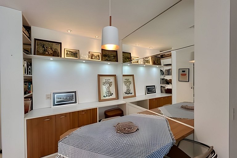 Apartamento de 2 quartos com vista para o Cristo