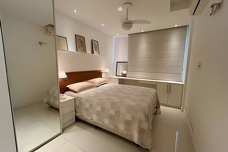 Apartamento de 2 quartos com vista para o Cristo