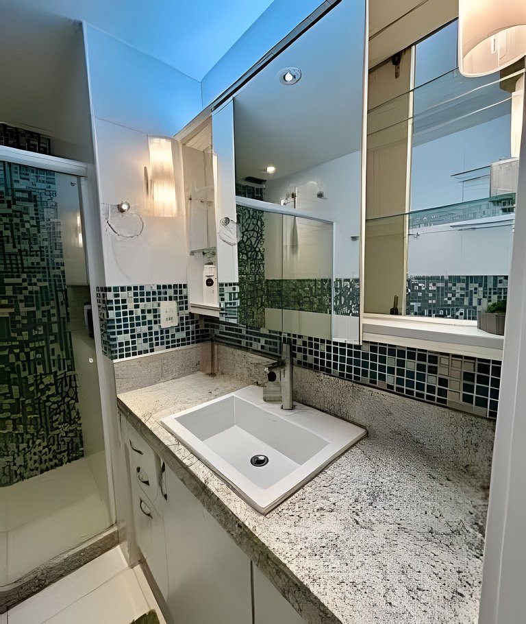 Apartamento de 2 quartos com vista para o Cristo