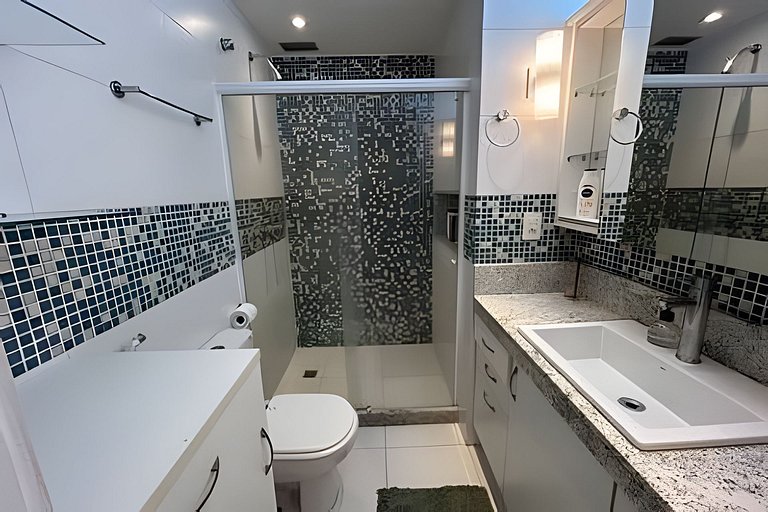 Apartamento de 2 quartos com vista para o Cristo