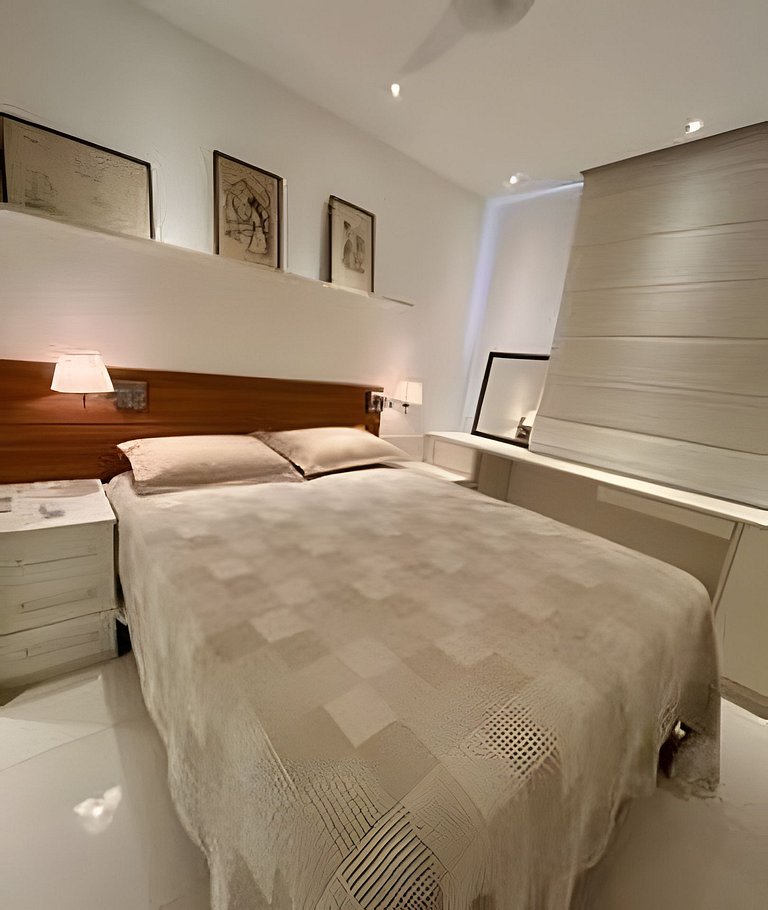 Apartamento de 2 quartos com vista para o Cristo
