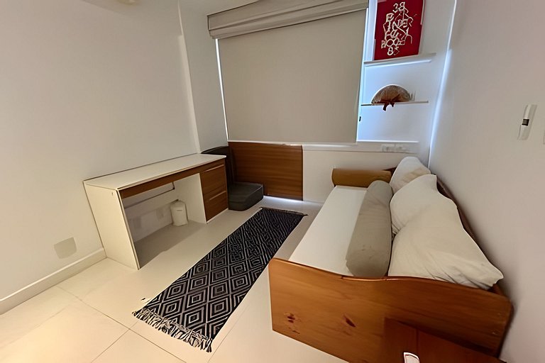 Apartamento de 2 quartos com vista para o Cristo