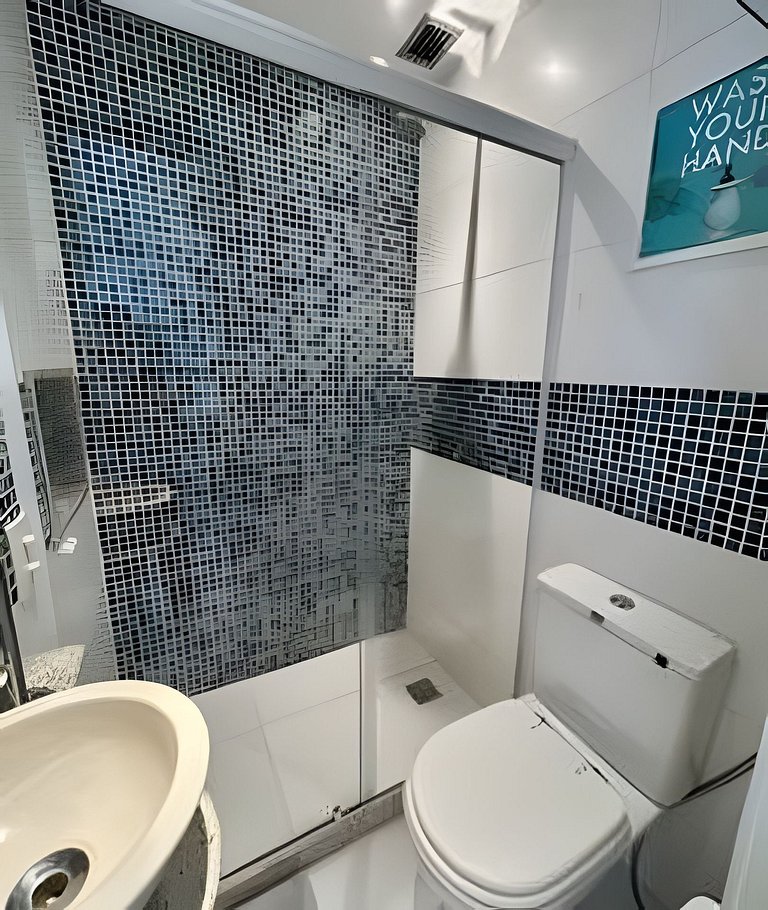 Apartamento de 2 quartos com vista para o Cristo