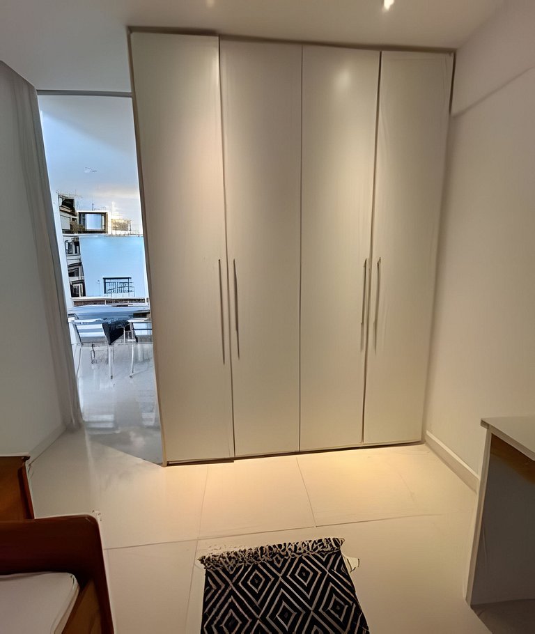 Apartamento de 2 quartos com vista para o Cristo