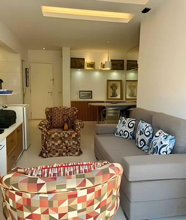 Apartamento de 2 quartos com vista para o Cristo