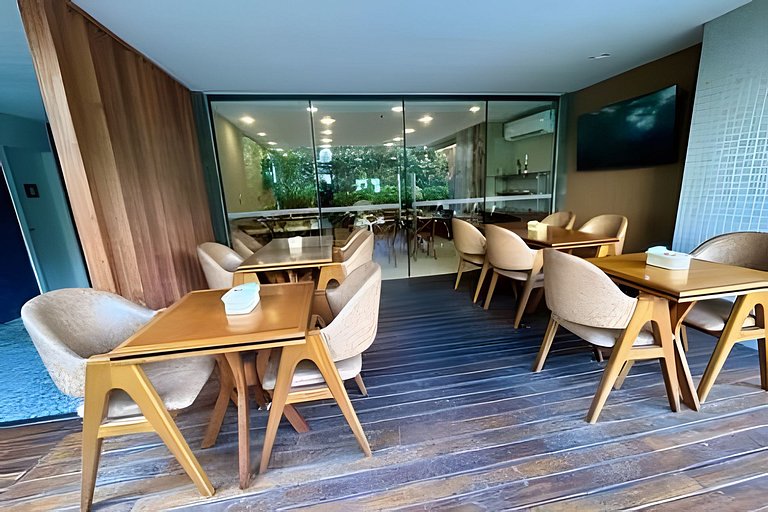 Apartamento de 2 quartos com vista para o Cristo