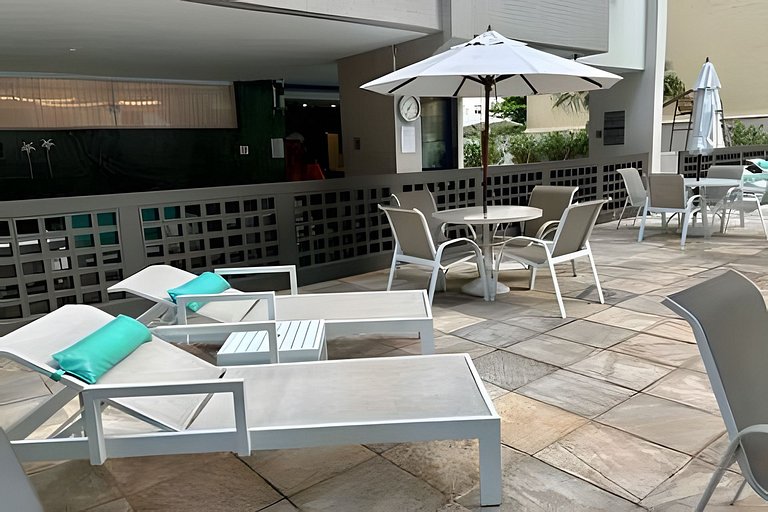 Apartamento de 2 quartos com vista para o Cristo