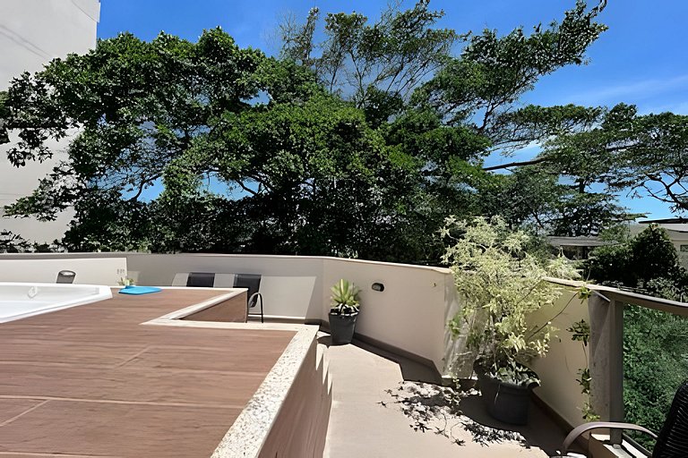 Conforto, hidromassagem e tranquilidade em um só lugar